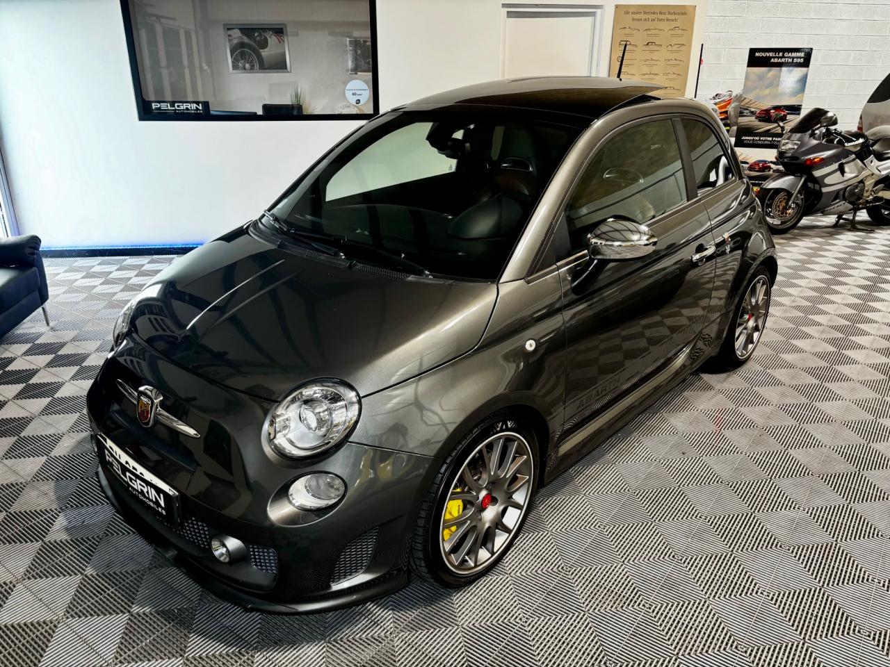 ABARTH 595 180 Ch (BVR) Competizione - Brembo jaunes, Monza, TO, Interscope, Radar, GPS - Superbe