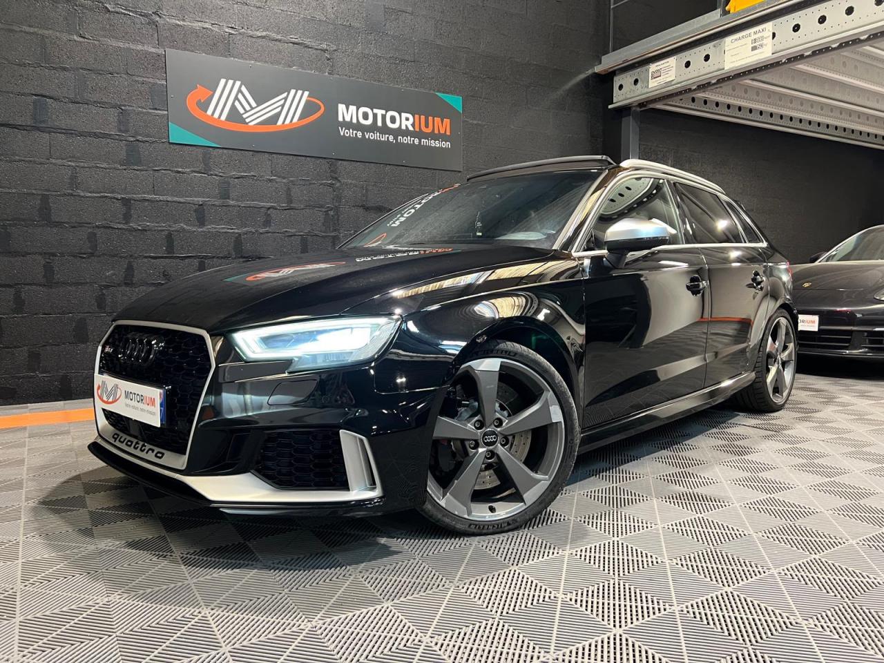 AUDI RS3 SPORTBACK Quattro 2.5 TFSI - 400 - PACK RS - ECHAP RS - TO - BO - PACK ALU - SUIVI - ACC