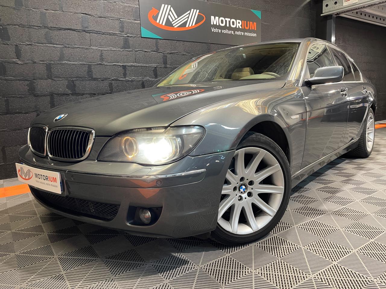 BMW SERIE 7 730d e65 - TOIT OUVRANT - ATTELAGE - ORIGINE FR - SIEGES ELEC CHAUFFANTS