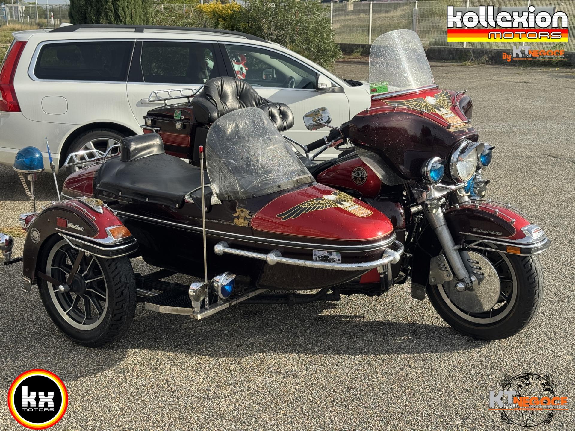 HARLEY DAVIDSON FLHTCU 1340 ELECTRA GLIDE ULTRA CLASSIC 1990 SIDE CAR