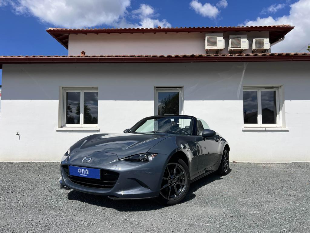 MAZDA MX-5 1.5  Skyactiv-G - 132 2021  - ND ROADSTER TOIT SOUPLE Sélection Entretien 100% Mazda