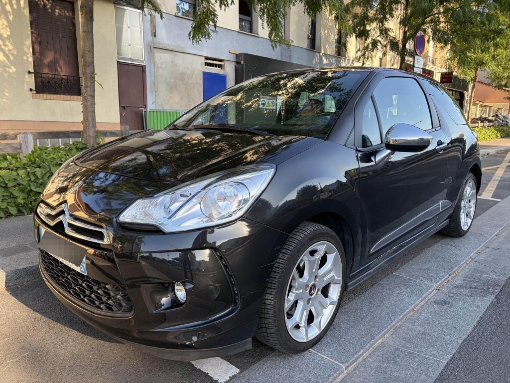 DS DS3 1.6 VTi 16V 120CH BVA So Chic / Cuir chauffant / Radar / GPS