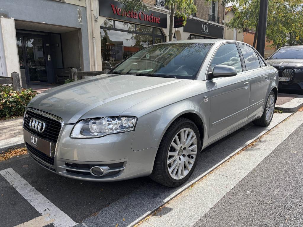 AUDI A4 B7 2.0 TDI 140 CH BVA Multitronic  BERLINE S-Line / Distrib OK / Vidange BVA OK / Cuir éléc