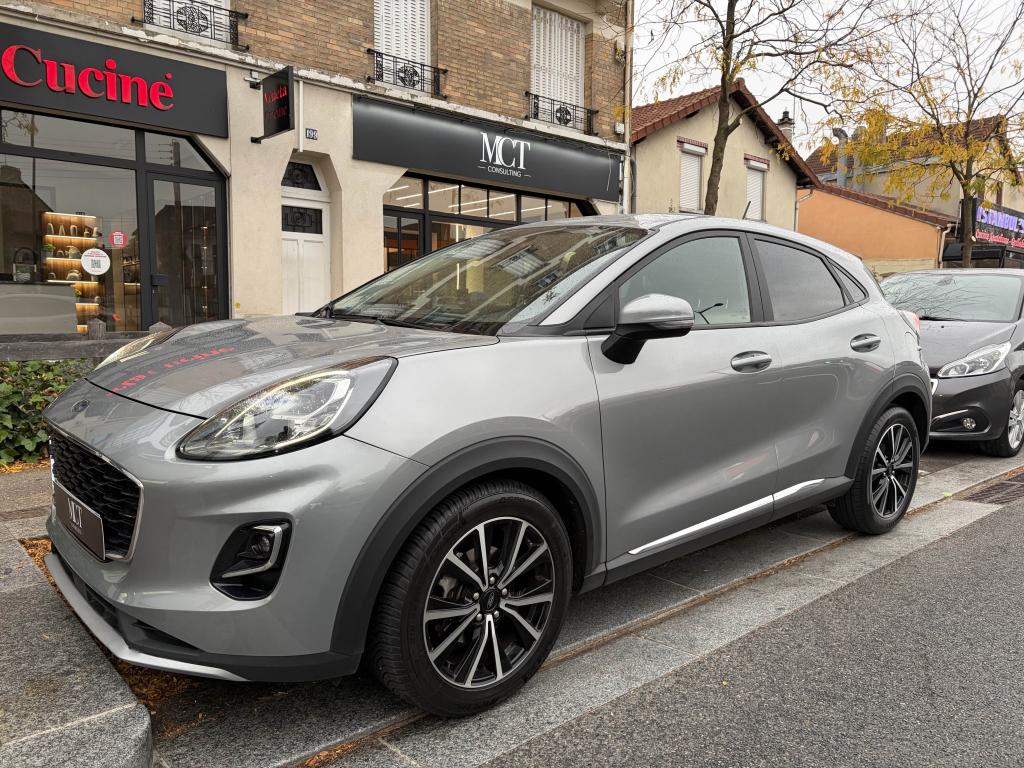 FORD PUMA 1.0 EcoBoost 125 ch BV DCT S&S Titanium / CarPlay - Siège Massant