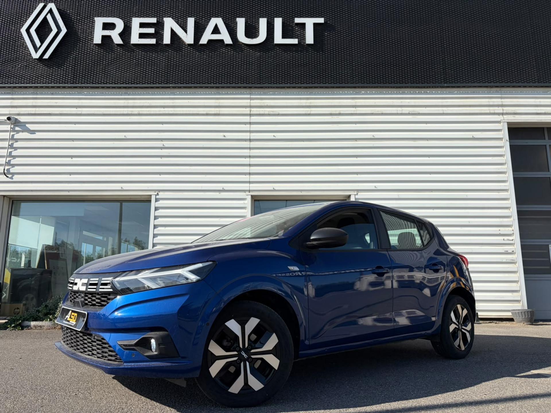 DACIA SANDERO 1.0 TCe 90  Journey, roue de secours, radars av, pack navigation