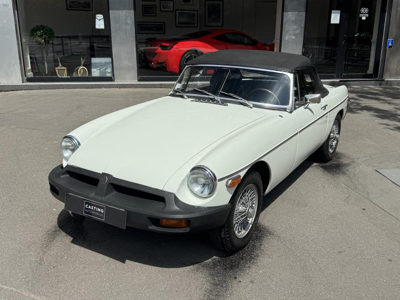MG B cabriolet overdrive