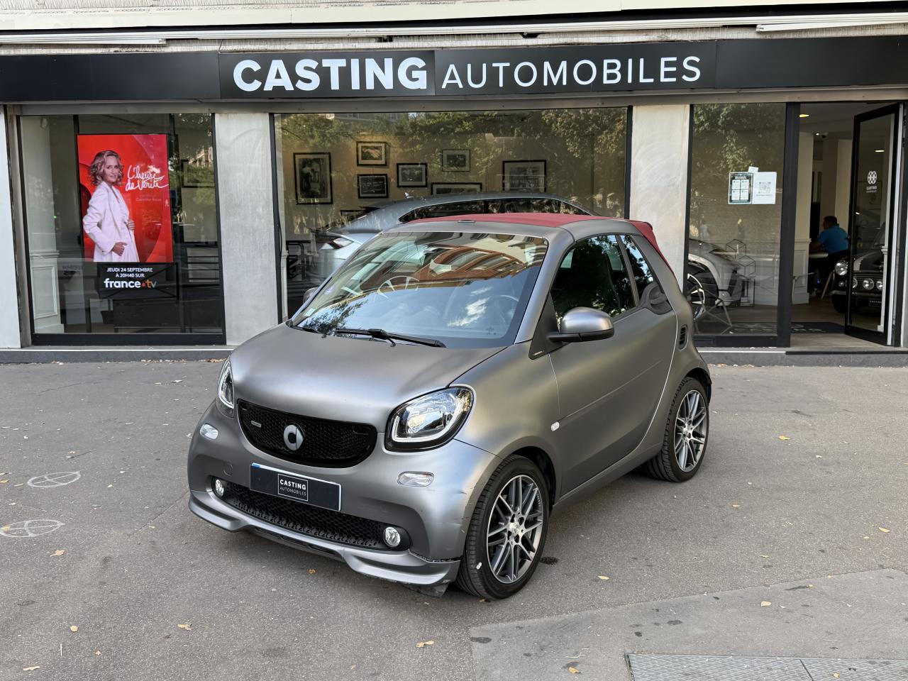 SMART FORTWO Smart Cabrio 0.9i - 109 S&S - BV Twinamic  CABRIOLET II 2016 Brabus Xclusive PHASE 1