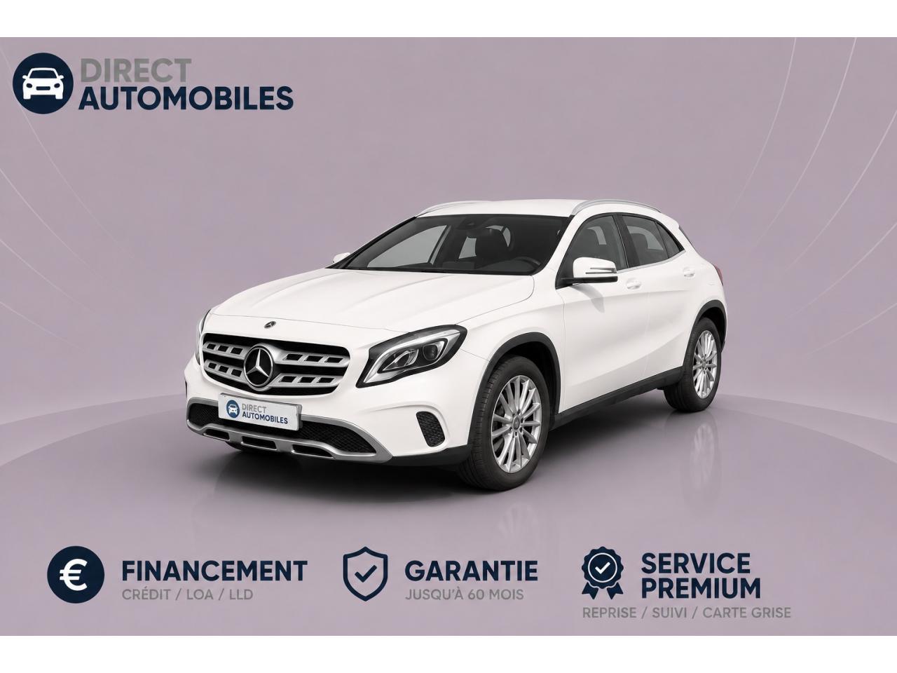 MERCEDES CLASSE GLA MERCEDES-BENZ GLA 200 ESSENCE BVA SENSATION ? SIÈGES ÉLECTRIQUES ? CAMÉRA DE RECUL ? ENTRETIEN COMPL