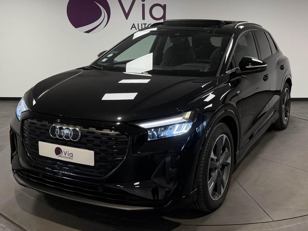 AUDI Q4 e-tron Quattro 50 - 299 S line - Toit ouvrant - Apple Carplay