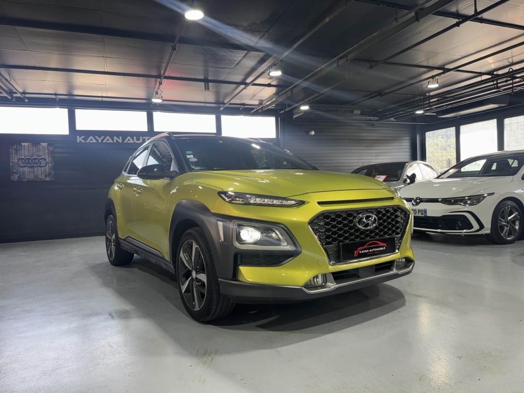 HYUNDAI KONA 1.0 T-GDi - 120 Executive / SIEGES CHAUFFANT / AIDE A LA DESCENTE / CAMERA DE RECUL / SUIVI I