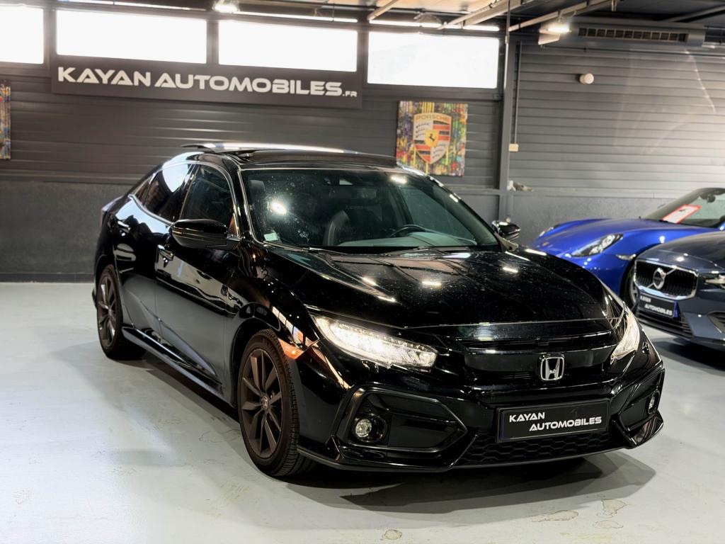 HONDA CIVIC i-VTEC CVT 5P Exclusive phase 2- 1er main - Garantie Septembre 2027