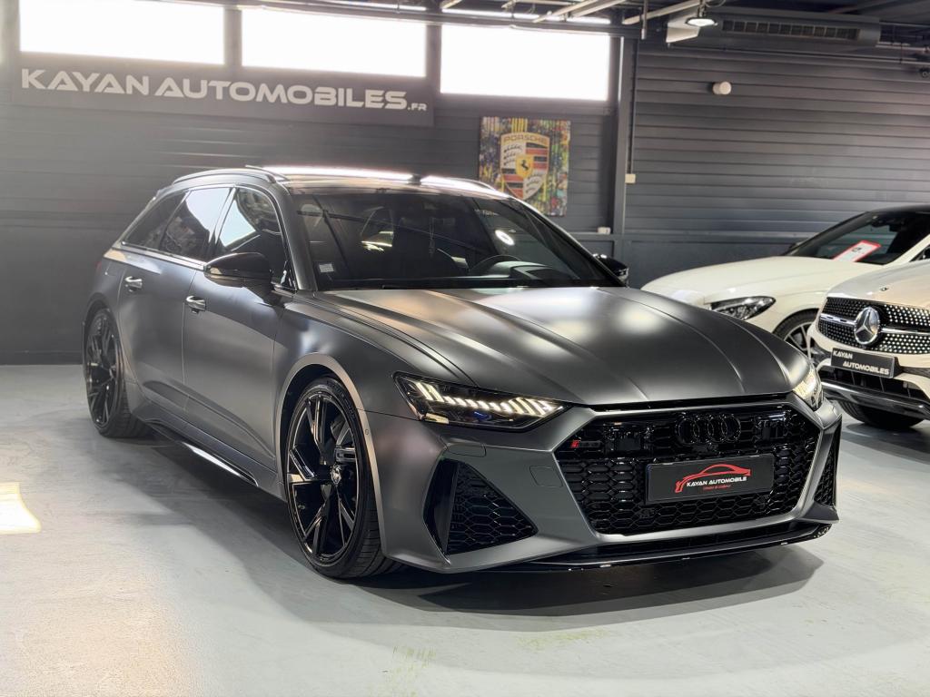 AUDI RS6 AVANT Quattro 4.0 V8 TFSI 600 ch Tiptronic Garantie Audi