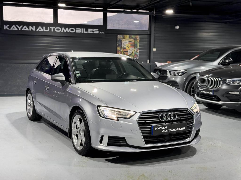 AUDI A3 SPORTBACK TFSI 150 ch S-Tronic 7  8V2 Design - Sièges chauffants- ACC- Feux Led.