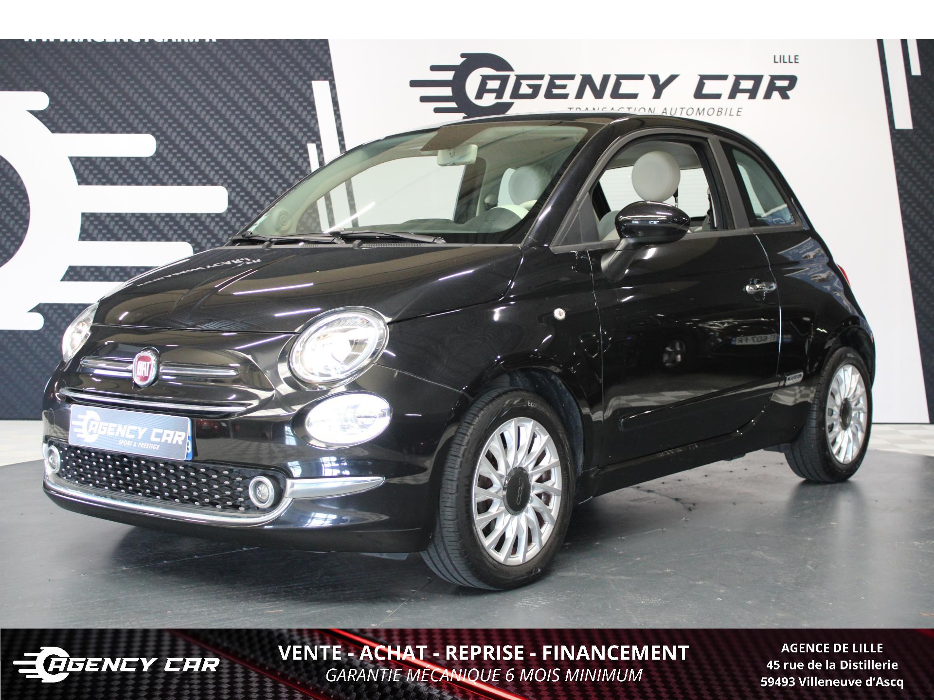 FIAT 500 1.0i BSG 70 S&S Pop Phase 2 1ère main Toit Pano Aucun Frais