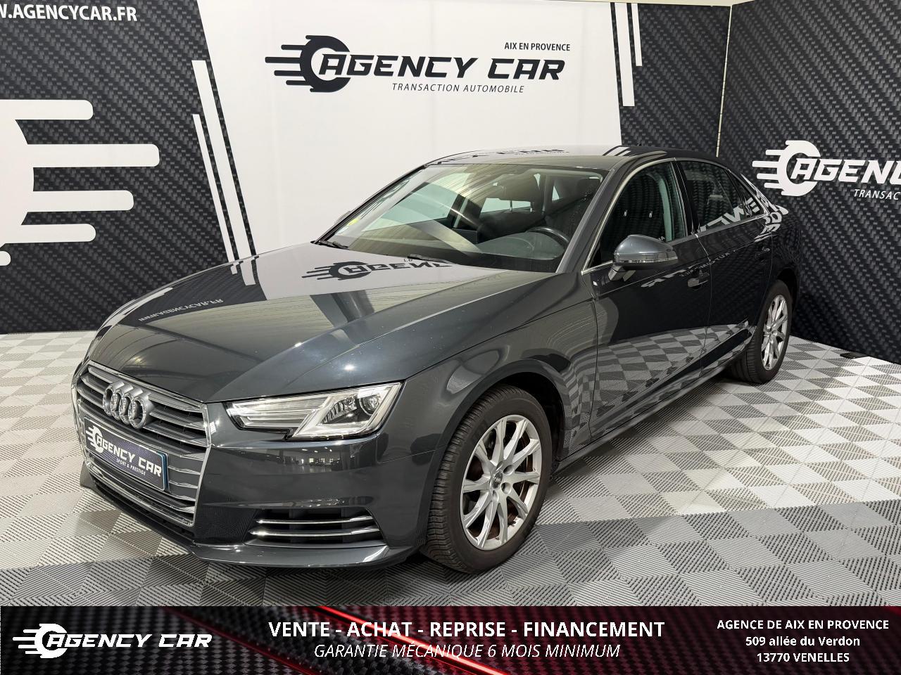 AUDI A4 2.0 TDI - 122 CH BERLINE Sport - SUIVI COMPLET - ATTELAGE
