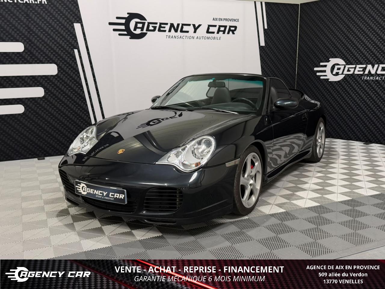 PORSCHE 911 Cabriolet 3.6i TYPE 996 Phase 2 CABRIOLET - SUIVI PORSCHE - ECHAPPEMENT SPORT- SIEGE ELECTRIQUE