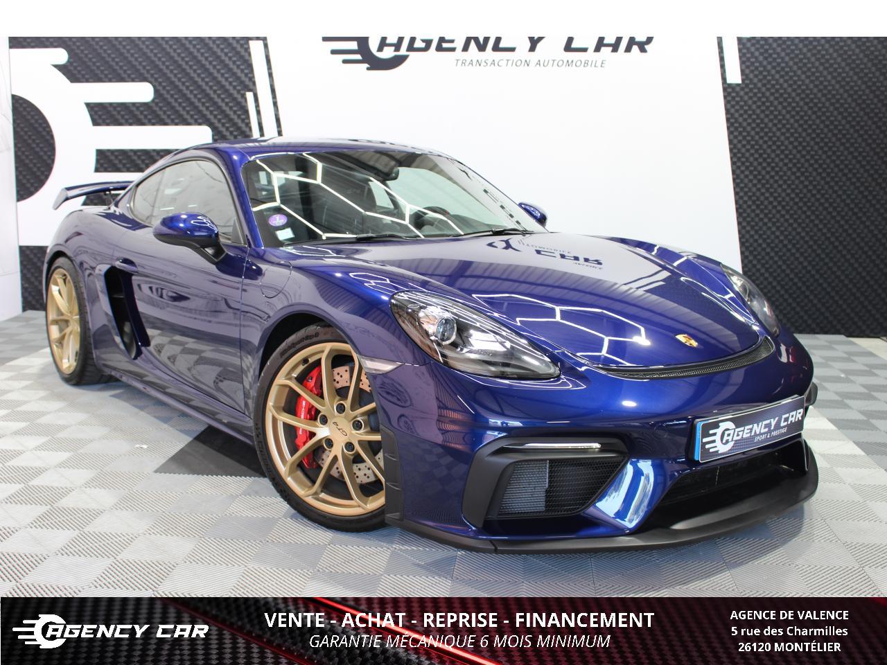 PORSCHE CAYMAN 718 GT4 / Club sport / Baquets carbone 918 / Pack chrono plus / PPF Complet