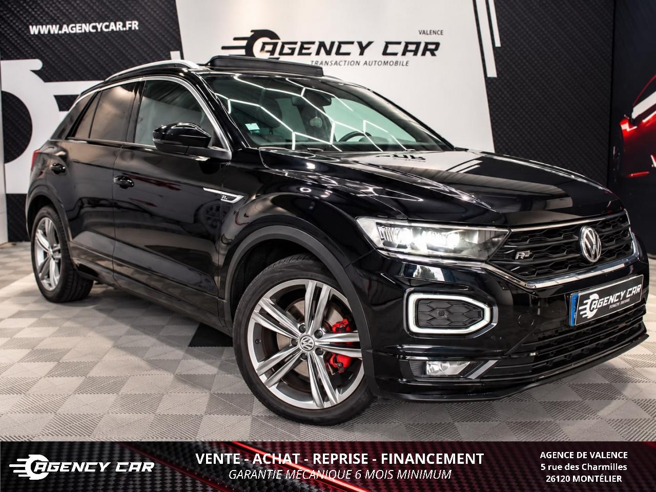 VOLKSWAGEN T-ROC R-LINE / 1.5 TSI / 150CH / BV DSG 7 / TOIT OUVRANT / ATTELAGE / SUIVI À JOUR