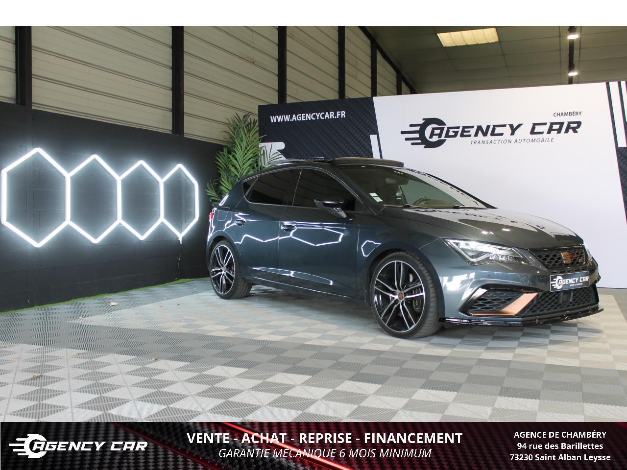 SEAT LEON Cupra 2.0 TSI - 290 - DSG 7/stage 1/demi ligne/toit ouvrant/caméra/carplay