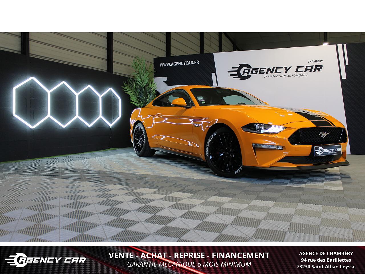 FORD MUSTANG GT FASTBACK 450 Ch 5.0L V8-BVA - SIEGES CHAUFFANTS CLIMATISES-