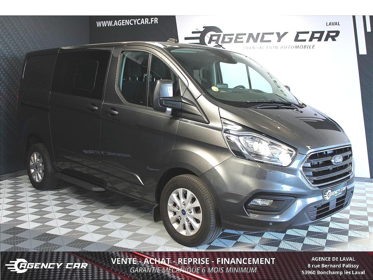 FORD TRANSIT CUSTOM Cabine Approfondie L1H1 2.0 EcoBlue 170 BVA S&S Limited 6 places