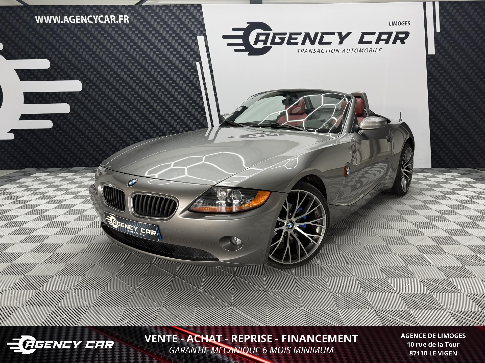 BMW Z4 Roadster 2.2i 170ch intérieur Rouge - sièges chauffants