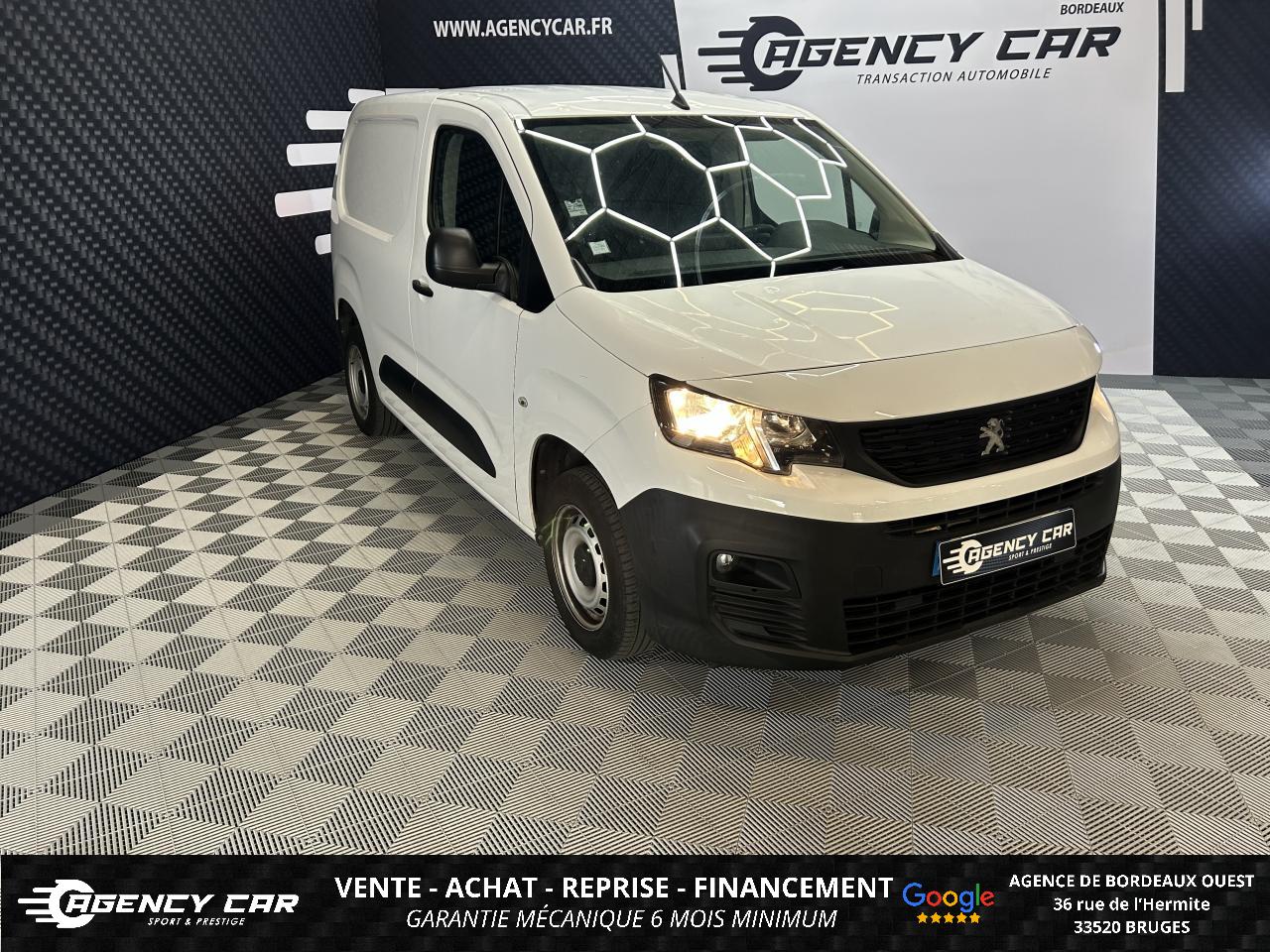 PEUGEOT PARTNER 650Kg 1.5 BlueHDi 100 CH TVA Récupérable