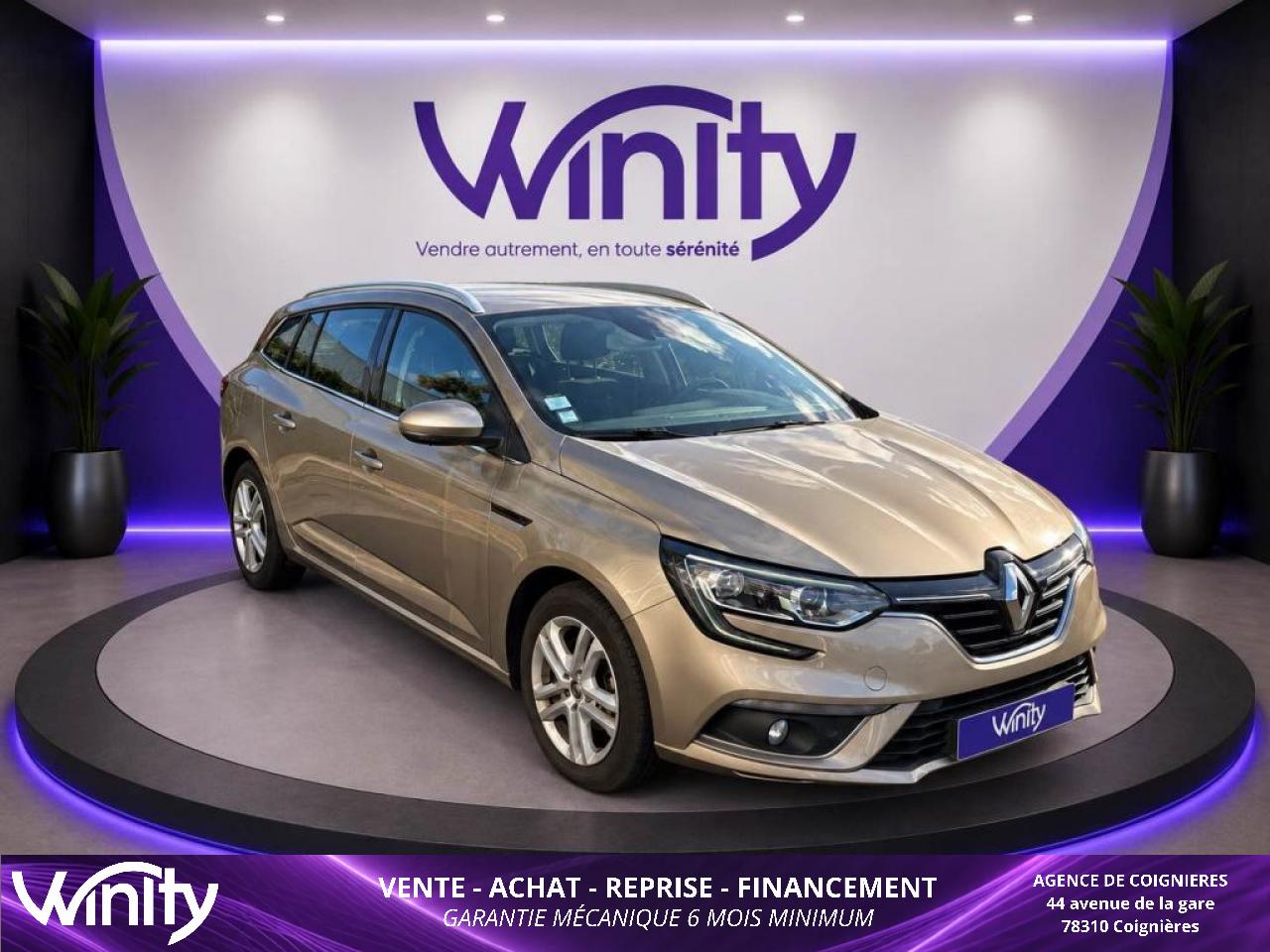RENAULT Megane Estate 1.5  - 115ch -  Clim auto - Régulateur - Limiteur