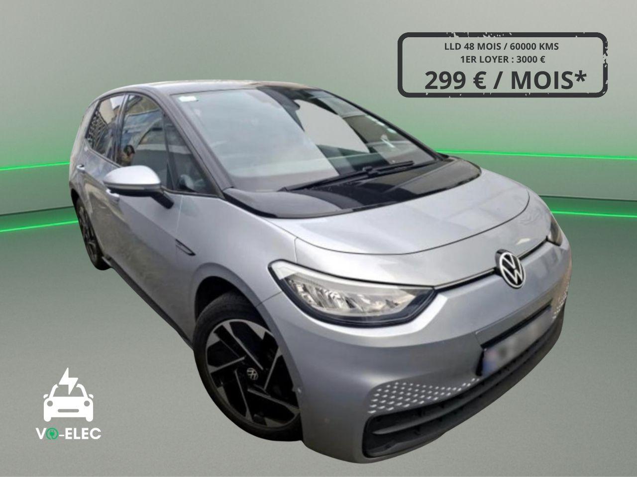 VOLKSWAGEN ID.3 Pro Performance Life 58 kWh - 204 ch - SOH 94 %