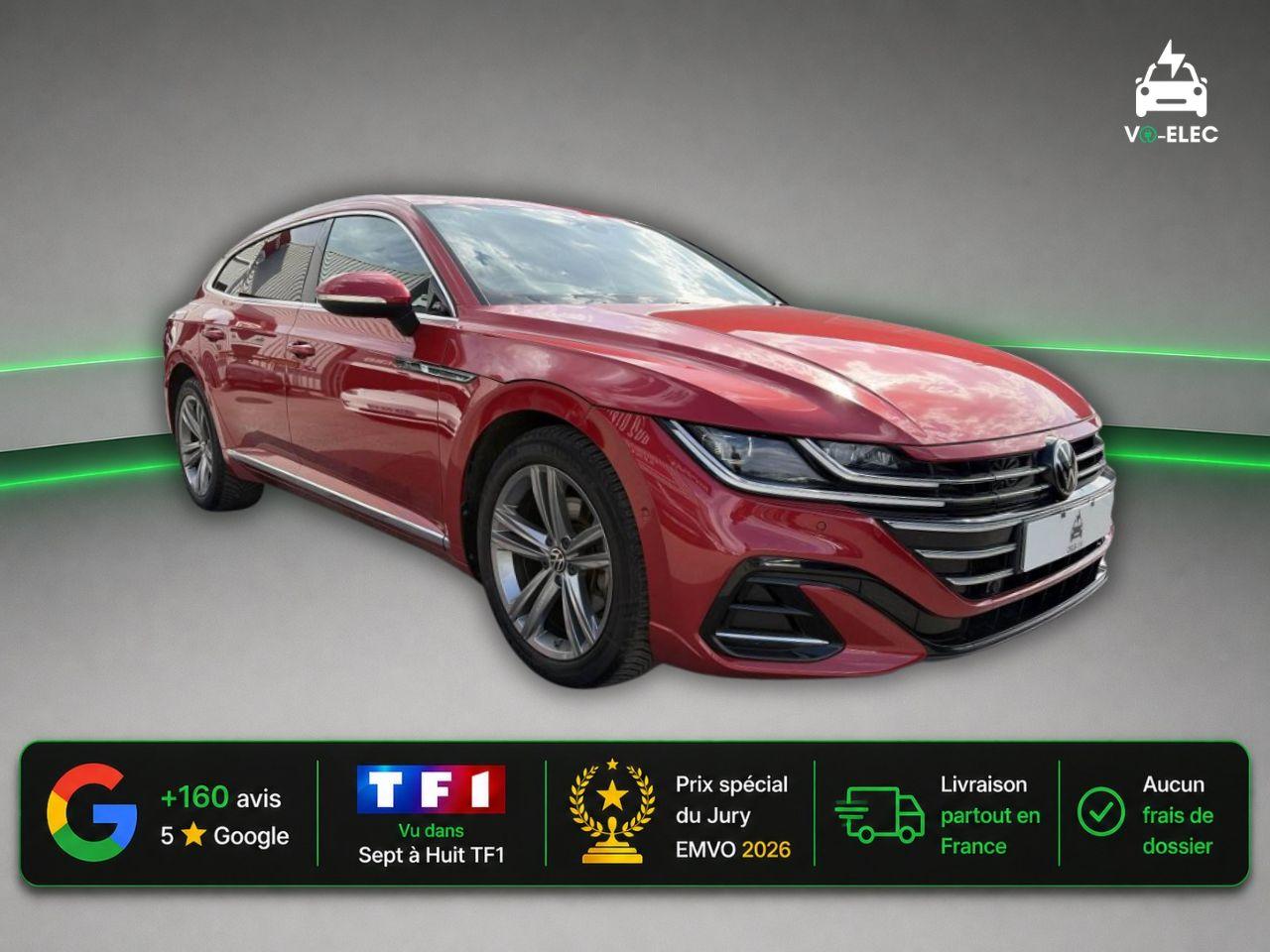 VOLKSWAGEN ARTEON Shooting Brake R-Line 1.4 eHybrid - 218 CH DSG 6 - SOH 90 %