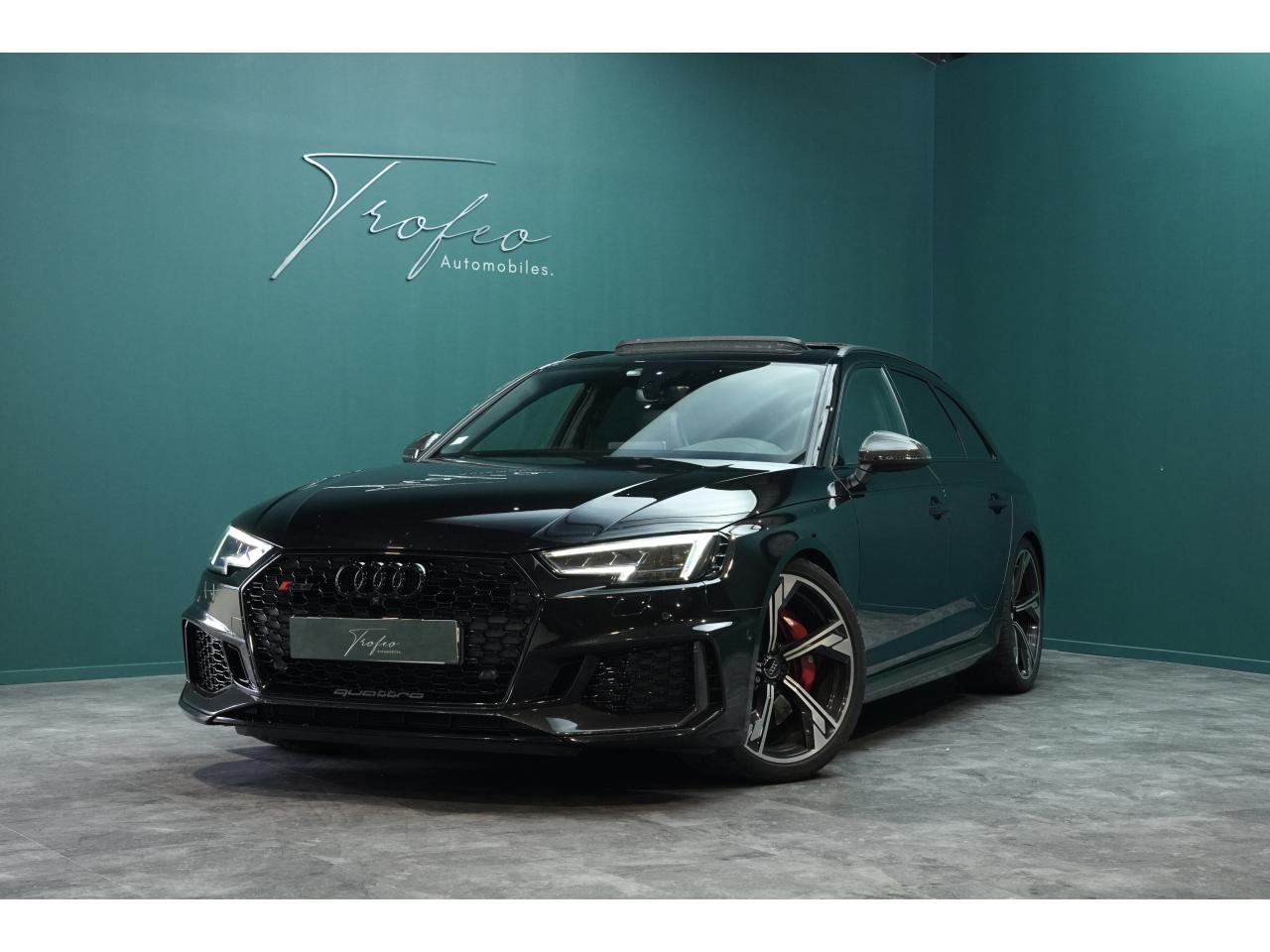 AUDI RS4 AVANT 2.9 450CV - Pack carbone - Toit ouvrant - Matrix - B&O - Suivi complet