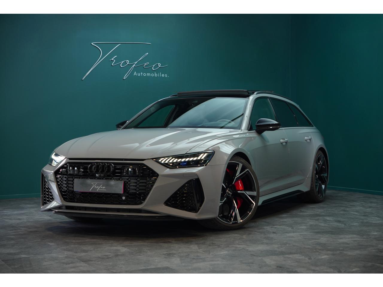 AUDI RS6 AVANT 4.0 600 CH I Matrix led I Toit ouvrant I Pack RS I B&O I Malus payé