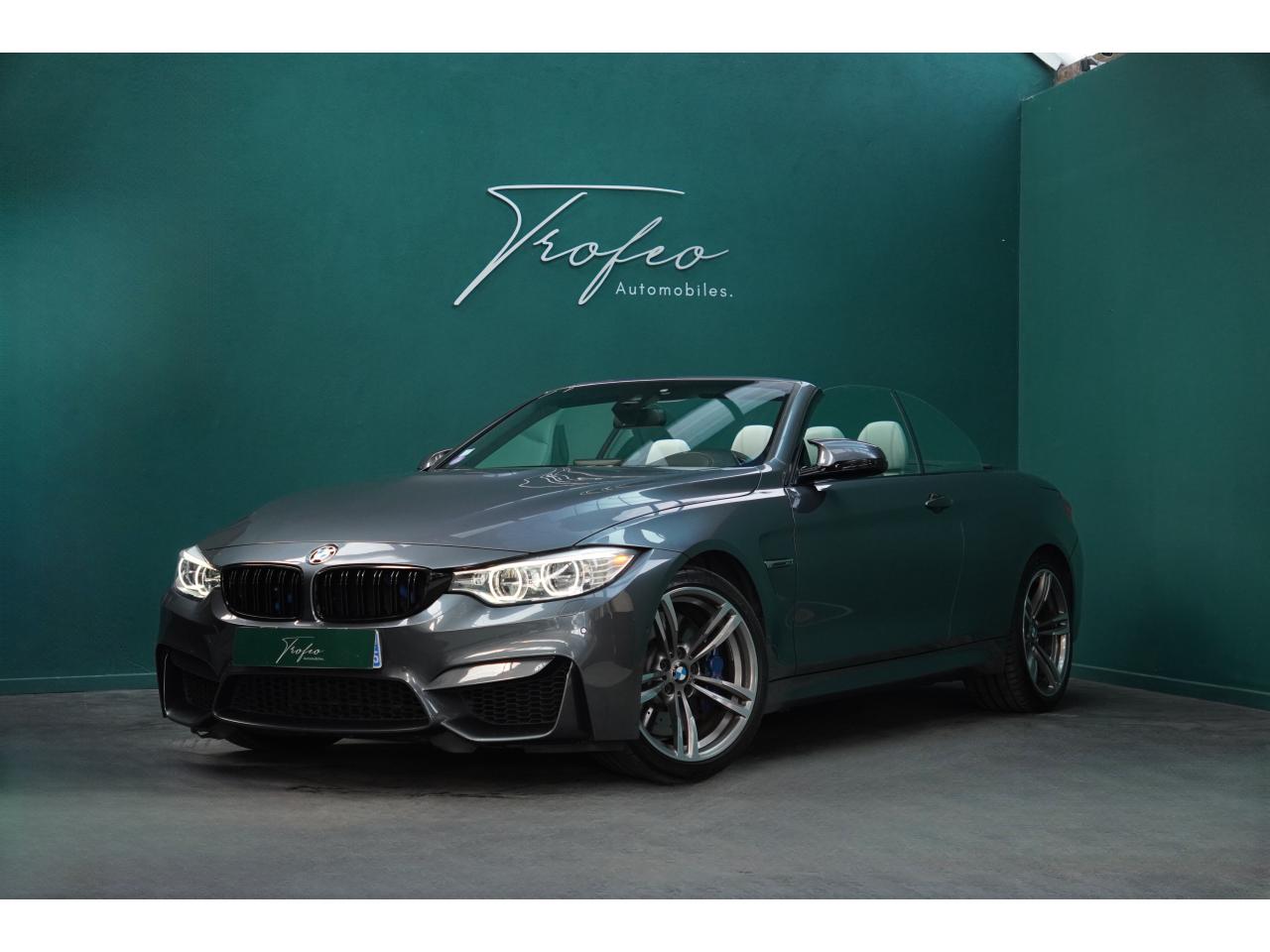 BMW M4 Cabriolet F83 3.0 431CV DKG - Echappement M Performance - H&K - Carbone - Caméra 360° - Suivi com