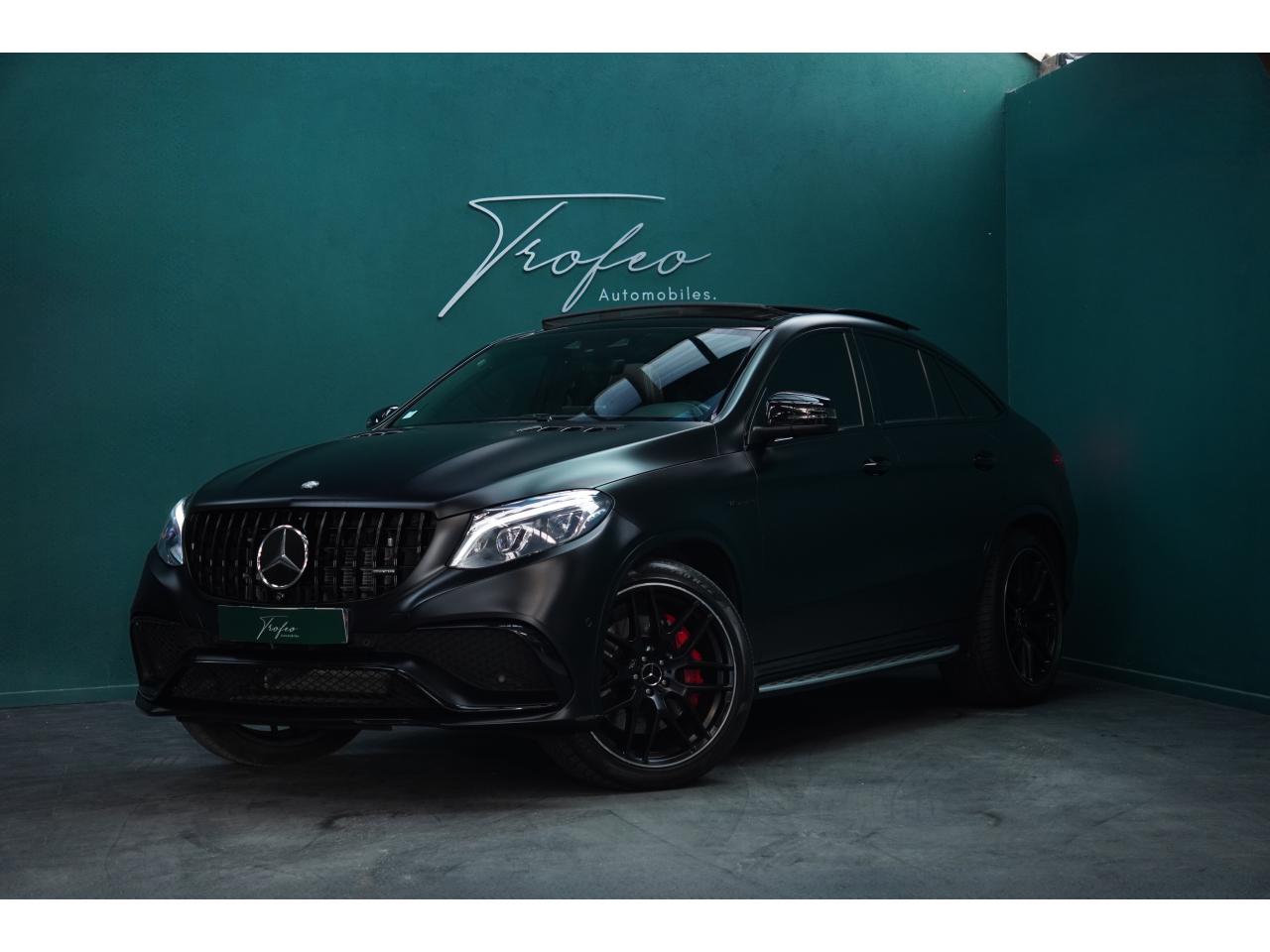 MERCEDES CLASSE GLE GLE 63 coupé V8 5.5 557CV - Toit ouvrant - Echappement performance - Suivi complet