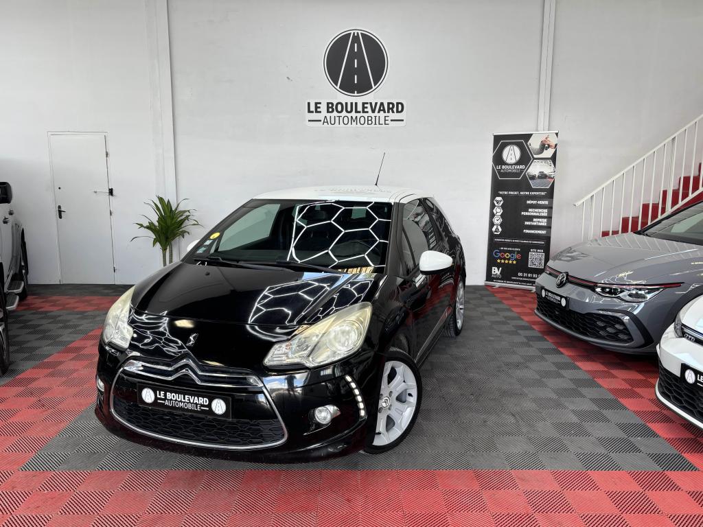 DS DS 3 Sport Chic 1.6 HDi 115 CV limiteur régulateur de vitesse roue de secours