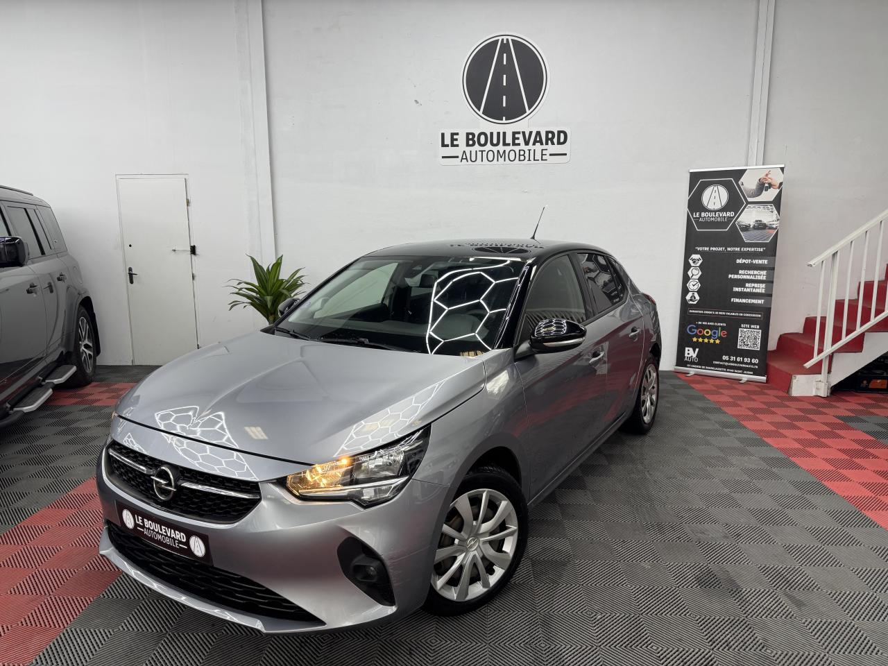 OPEL CORSA (122 EUROS/MOIS) 1.2i TURBO 100CV  EDITION CARPLAY DISTRIBUTION ET ENTRETIEN COMPLET