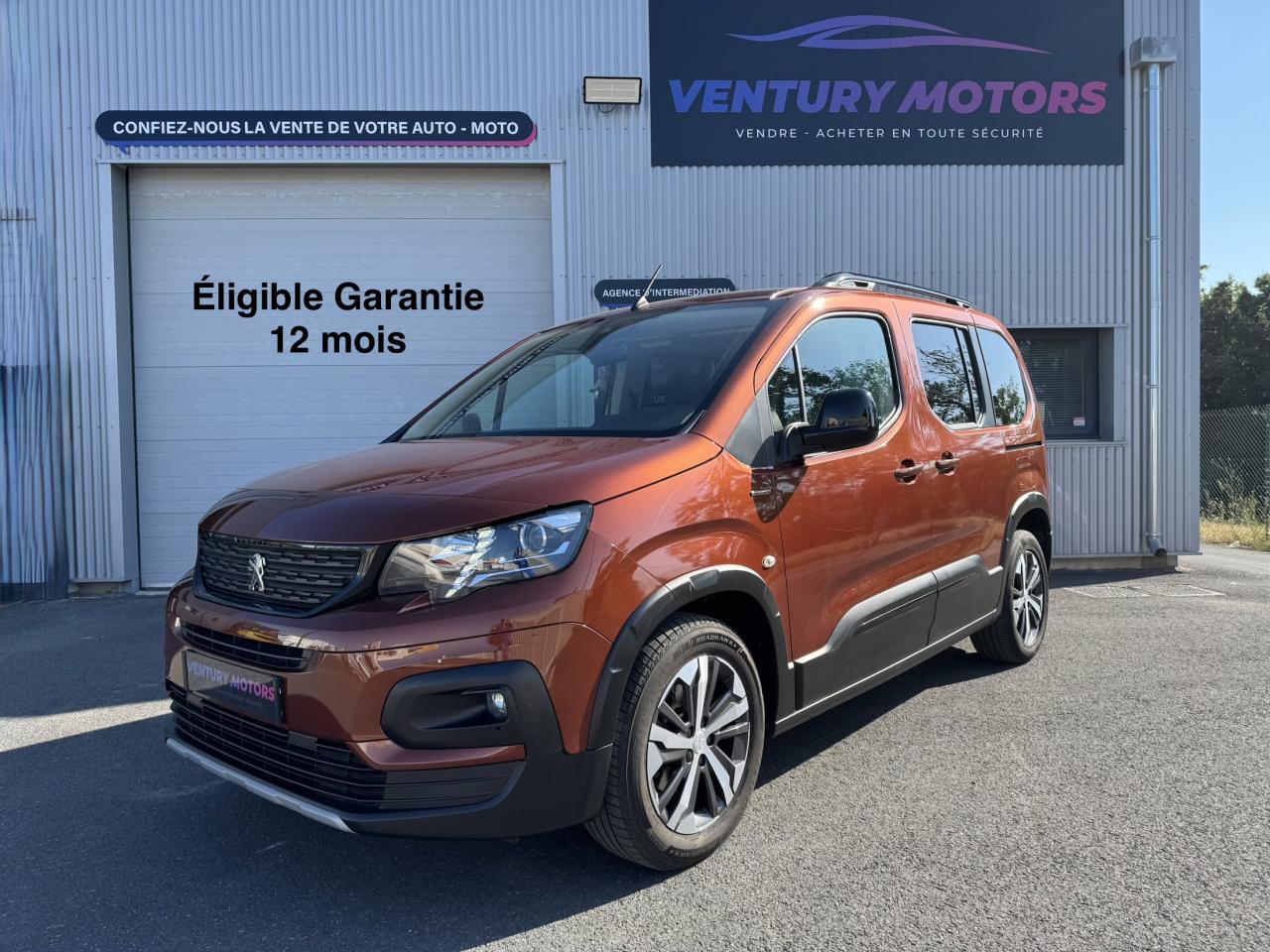PEUGEOT RIFTER Standard 1.5 BlueHDI 130 ch GT Line BVA EAT8  COMBI 1er main PHASE 1