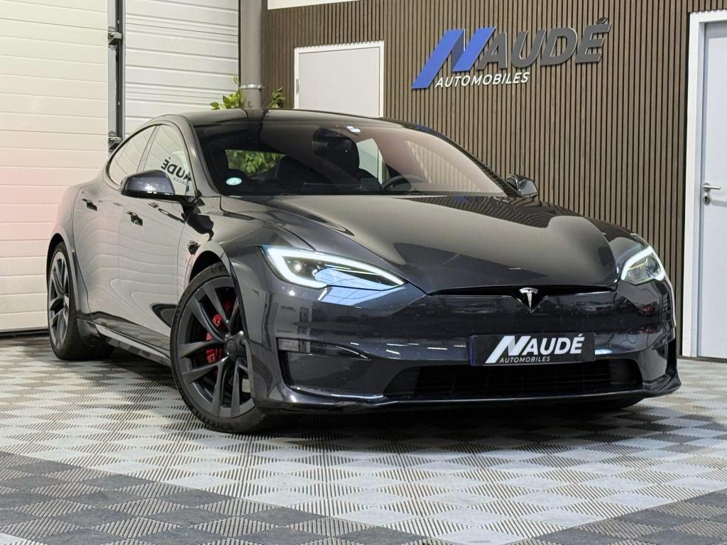 TESLA MODEL S Plaid Tri Motor 1020 CH - Garantie Tesla 03/2028
