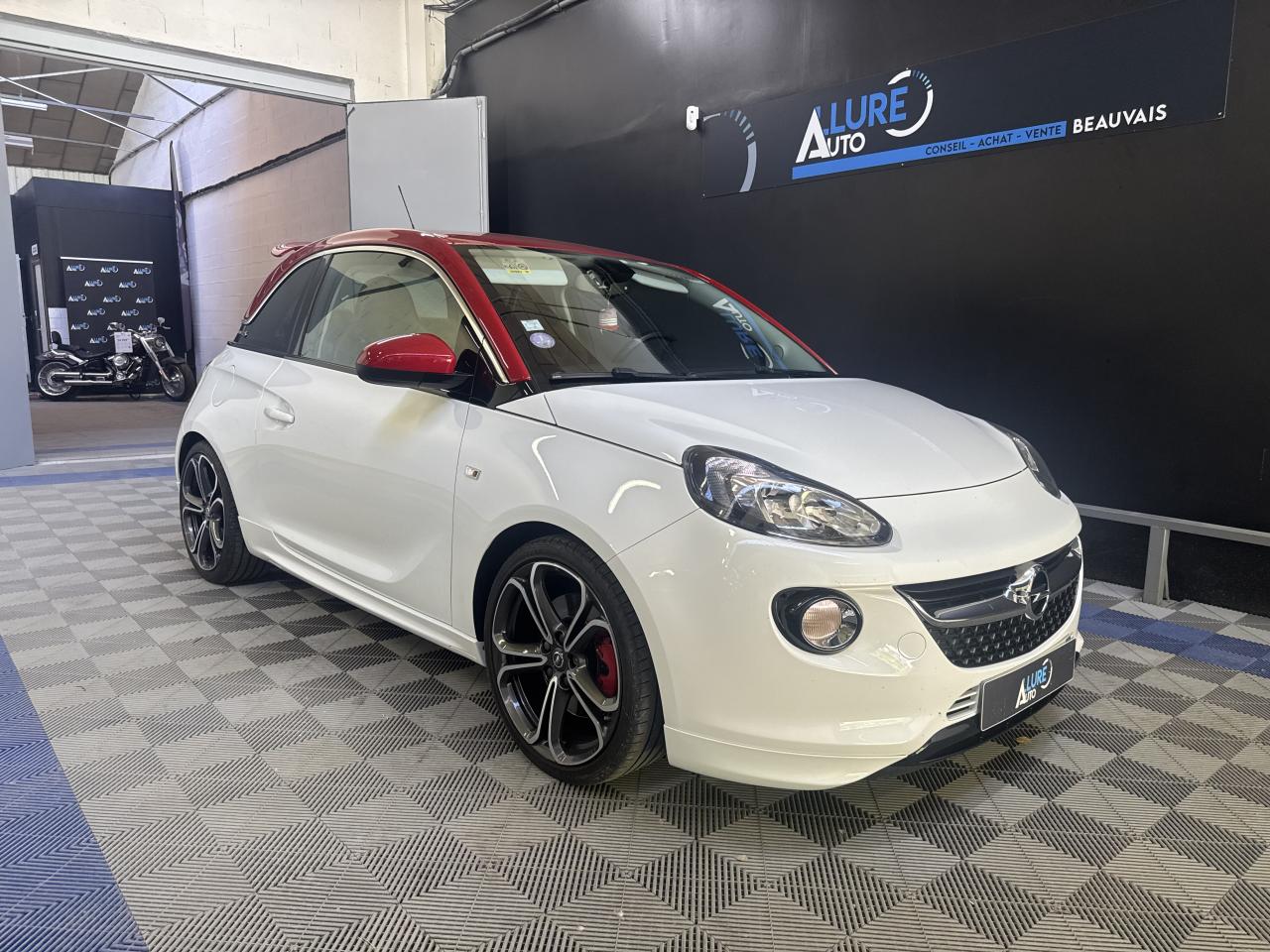 OPEL ADAM 1.4i Turbo - 150 - S&S  BERLINE S  - Recaro / Pack hiver / Première main