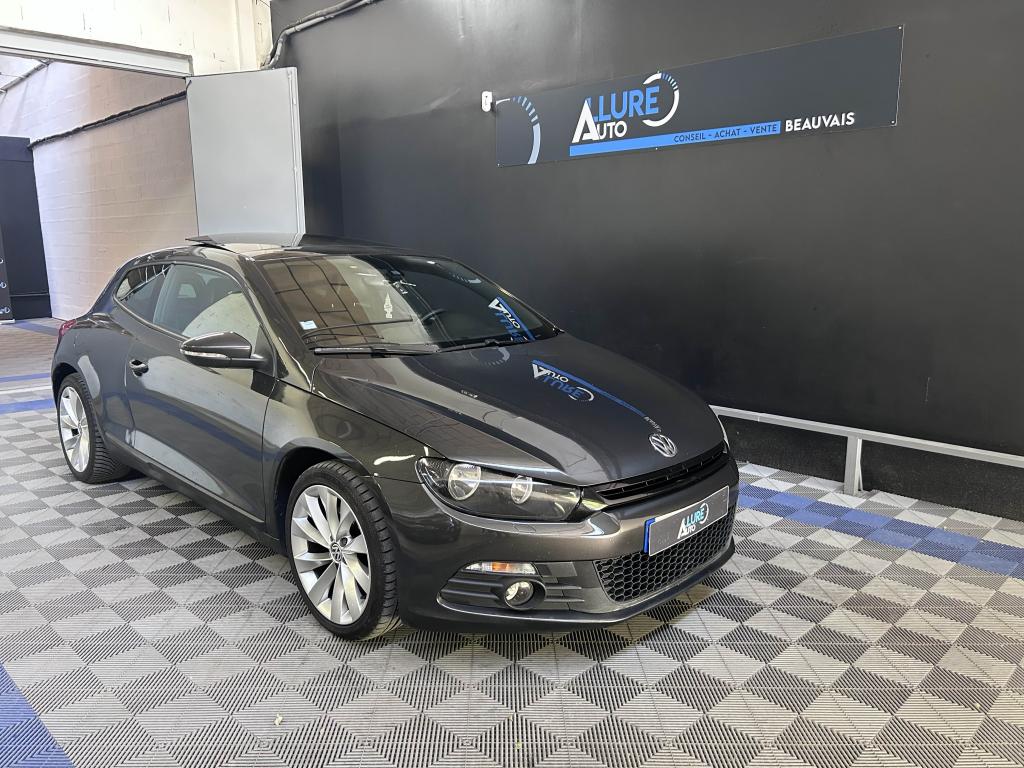 VOLKSWAGEN SCIROCCO 2.0 TDI 170CH Carat (Sellerie cuir + toit ouvrant + Kit Distrib ok)