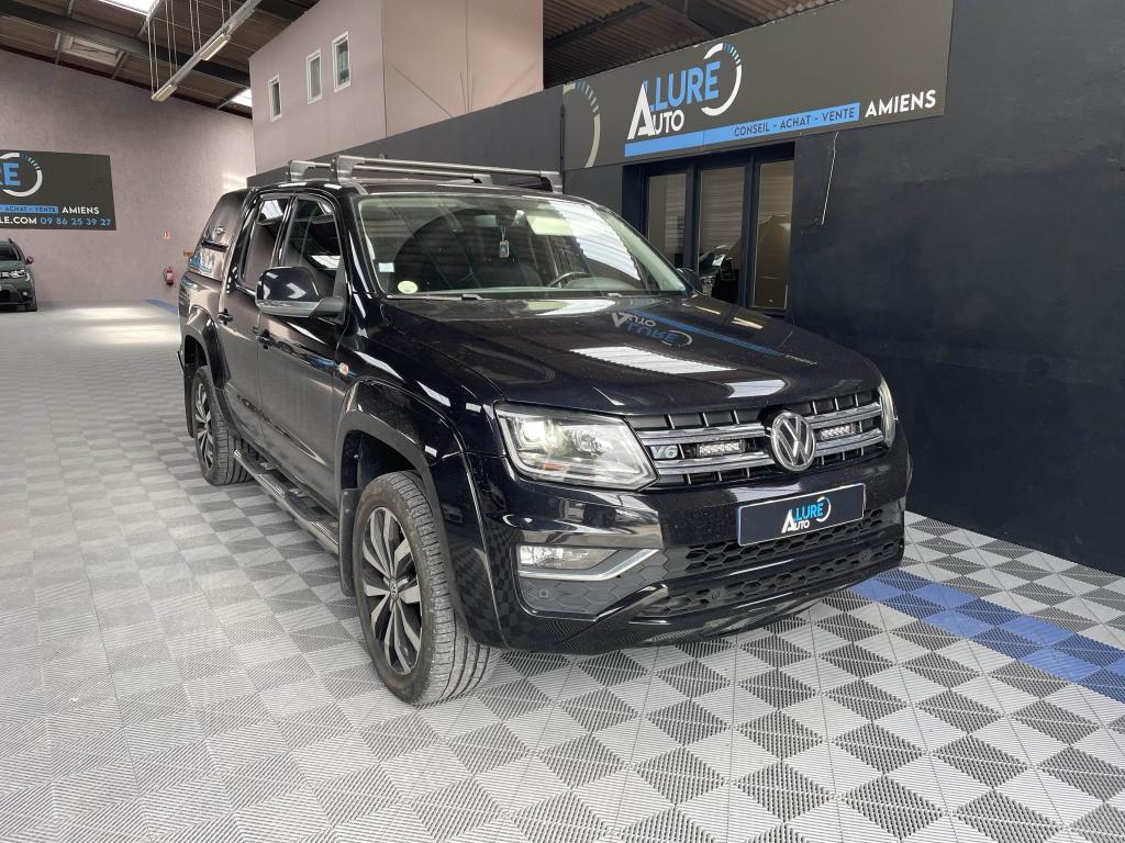 VOLKSWAGEN AMAROK 3.0 V6 TDI 224 - AVENTURA 4x4 DOUBLE CABINE / Caméra - Crochet - Sièges chauffants