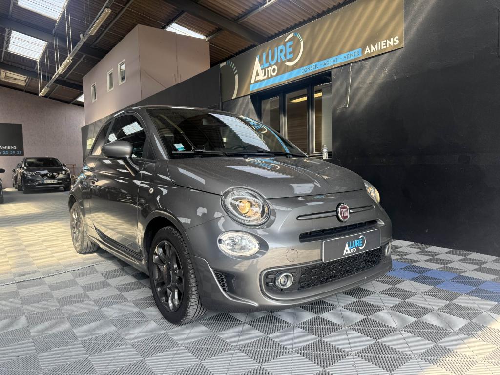 FIAT FIAT 500 1.2l- 69 S&S -2020 Lounge RADAR DE RECUL - TOIT PANORAMIQUE-CARPLAY