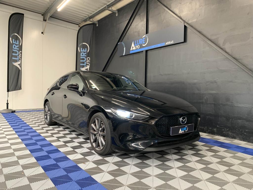 MAZDA MAZDA 3 2.0 Skyactiv-G 122 Style-Pack Hiver & 360-Carplay-Attelage-ACC-HUD