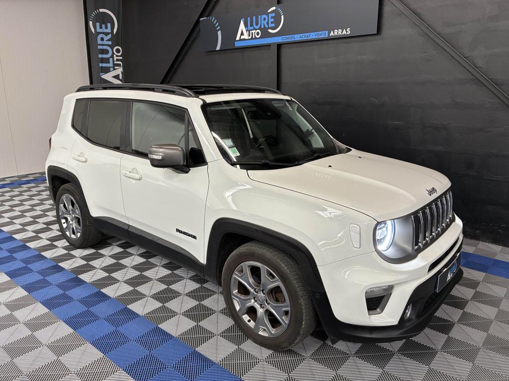 JEEP RENEGADE 1.3 GSE T4 - 150 -   Limited - Toit ouvrant - Sièges électriques en cuir