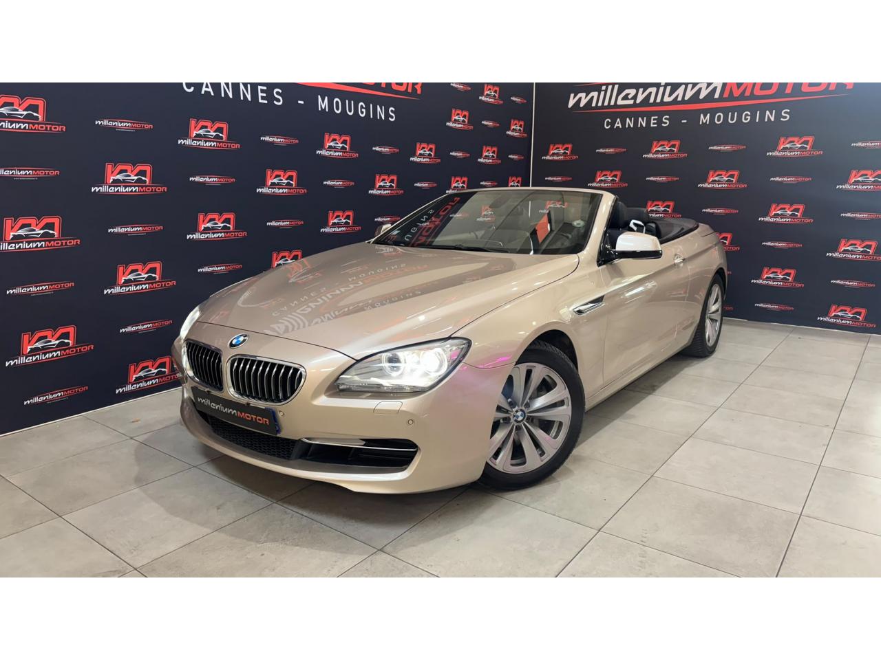 BMW SERIE 6 640i Cabriolet Luxe - BVA Sport CABRIOLET F12 640i PHASE 1