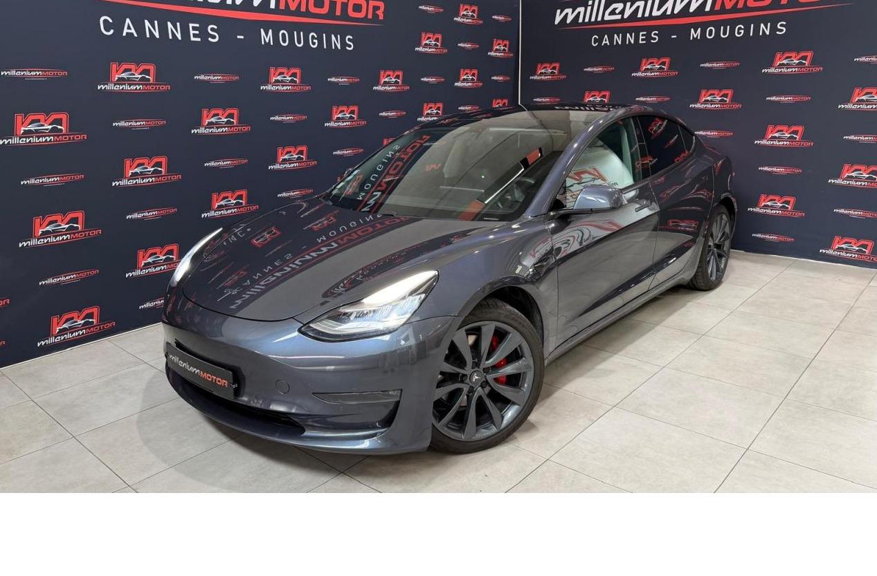 TESLA MODEL 3 LONG RANGE 1ERE MAIN SUREQUIPEE 461CH DUAL MOTOR AWD