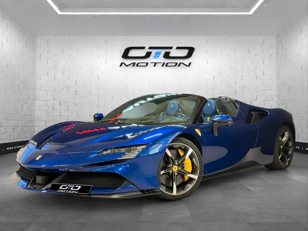 FERRARI SF90 Spider - Blu Elettrico - 4.0 V8 780 ch PHEV SF 90