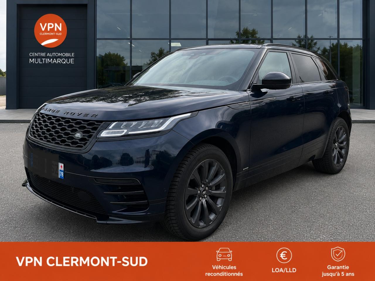 LAND ROVER RANGE ROVER VELAR 2.0 D200 204CH MHEV R-DYNAMIC AWD BVA TVA RECUPERABLE