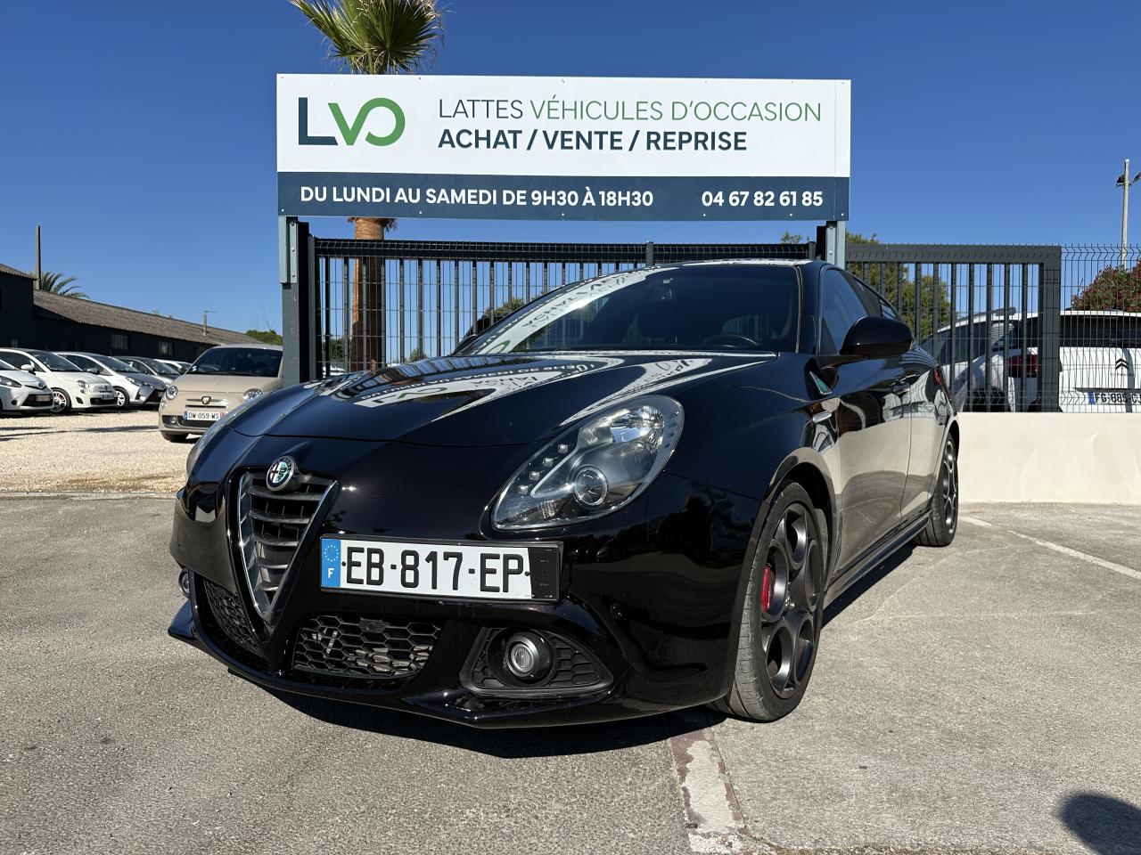 ALFA ROMEO GIULIETTA QV 240 CV BV TCT 2016  CRITAIR 1 / SIEGES ALCANTARA / JANTES ALU