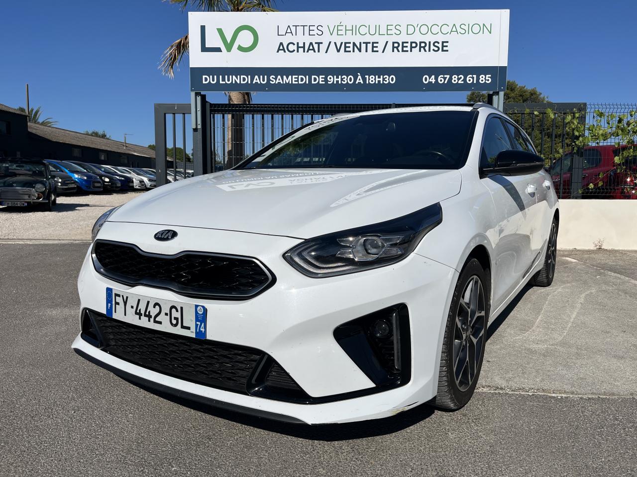 KIA CEED SW 1.6 CRDi 136 CV BV DCT GT Line 2021 FEUX LED / JANTES ALU / CAMERA